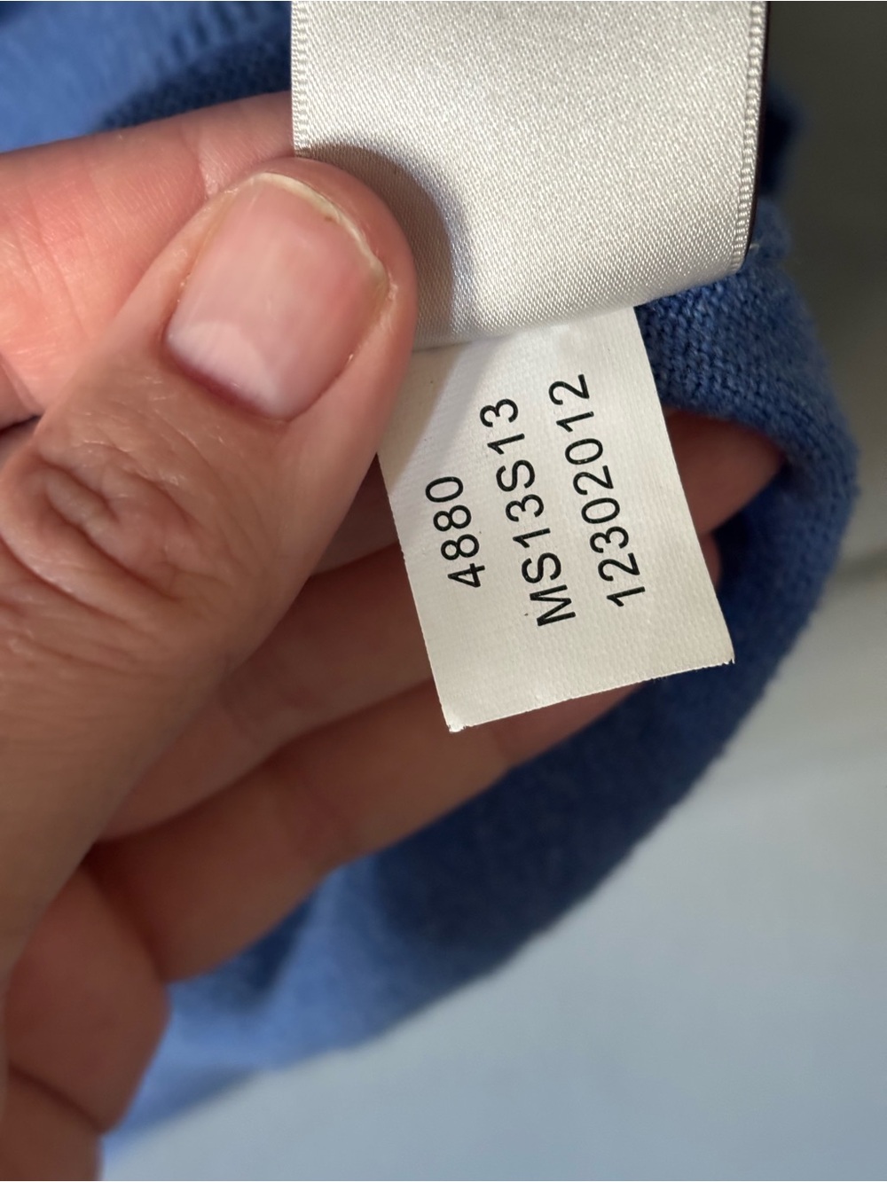 Peter Millar Cotton Cashmere Quarter Zip Sweater Vest Men’s Large Blue - Picture 7 of 9